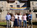 Ana Pontón en su visita al Concello de Zas