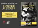 Cartel de la presentación de 'O lanzador de coitelos' en Corcubión