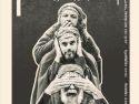 Cartel de la representación 'Tres vellas na Romaría'