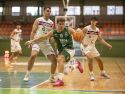 Imagen de uno de los partidos de Basket Xiria en la Copa Galicia