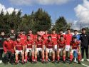 Plantel del Sofán B que milita en la Liga da Costa