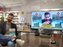 Rodrigo Costoya presentando su último libro