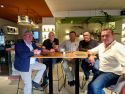 Los cinco exalumnos que preparan el acto