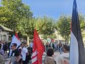 Concentración en Carballo en apoyo a Palestina
