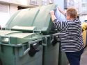 El 57% de los carballeses todavía usa el colector verde para tirar los residuos orgánicos