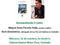 Cartel de la presentación de mañana en Carballo de 'As almas da Fisterranía'