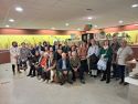 La Asociación de Amas de Casa de Ponteceso en su visita al Melga