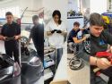 De izquierda a derecha: Brais, Alberto, Helen, Guille e Aarón  | CEDIDA