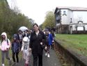 En la actividad participaron escolares del CPI O Cruce y del CEIP Celso Emilio Ferrerio de A Silva