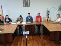 La Corporación de Mazaricos durante el pleno