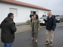 La delegada de la Xunta, Belén do Campo, supervisa las mejoras  | Cedida