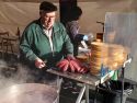 Pulpeiro en la feria de Paiosaco este domingo