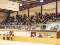 Público asistente a un partido de hockey en Carballo