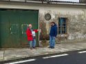 Los nacionalistas en la Casa do legoeiro de Dumbría