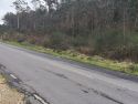 Carretera autonómica DP-2302 en Dumbría 
