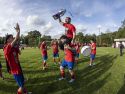 El San Lorenzo se proclamó campeón de la Liga da Costa en la última jornada, derrotar al Corcubión por 2 goles a 0