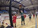 Cerca de 500 niños se dieron cita en el pabellón Carballo Calero para participar en una nueva edición del Pequebasket organizado por las Escola Basket Xiria