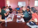 Reunión para preparar el dispositivo de seguridad del eclipse en Laxe