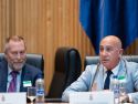 El alcalde de Muxía Javier Sar, en el Congreso de los Diputados