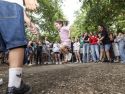 Los carballeses despidieron el San Xoán con la fiesta más familiar en el bosque do Añón