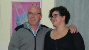 Manuel Mourelle y Tatiana Rellán