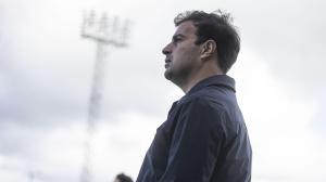 Simón Lamas, entrenador del Bergantiños