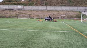 Trabajos realizados este fin de semana en el campo de Arliña