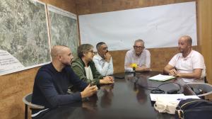 Presentación esta mañana en el concello carballés de la ayuda recibida de Europa