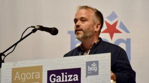 El portavoz de la formación, Serxio Domínguez