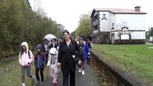 En la actividad participaron escolares del CPI O Cruce y del CEIP Celso Emilio Ferrerio de A Silva