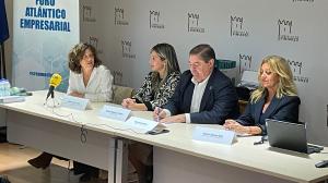 Mesa inaugural del Foro Atlántico Empresarial de Vimianzo