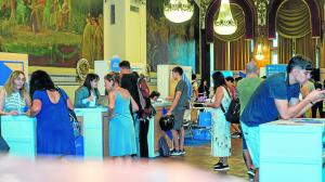 A Xunta celebrou este ano feiras de emprego pioneiras na Arxentina –na imaxe– e Uruguai