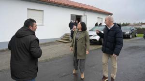 La delegada de la Xunta, Belén do Campo, supervisa las mejoras  | Cedida