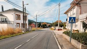 Vista de la travesía de Lestimoño