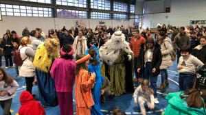 Los Reyes Magos en Zas en el pasado Nadal