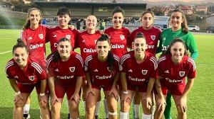 Una formación del Bergantiños Femenino