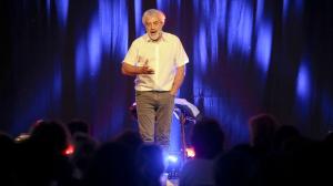Carlos Blanco en una de sus actuaciones en Carballo
