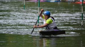 Carmen Llaría acabó cuarta tanto en kayak como en canoa