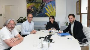 Reunión del alcalde de Cabana con Lorenzana (1)