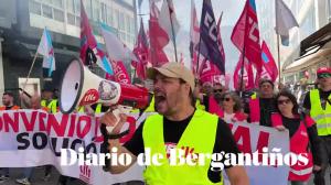 Manisfestación trabajadores del metal