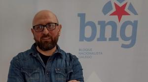 El portavoz municipal del BNG de Dumbría, Xaime Trillo