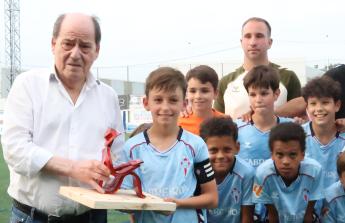 El Celta ganó la 16ª edición del Torneo Alevín F-11 Luis Calvo en un derbi en el que el Deportivo falló un penalti que podría haber cambiado el rumbo de la final