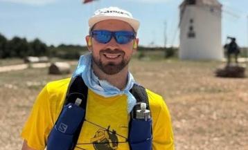El atleta conquense Daniel Caballero