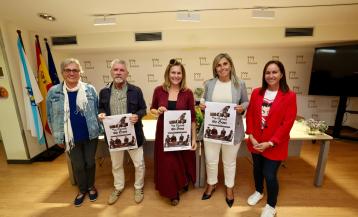 Presentación del espectáculo 'Na cerna do son' en el Concello vimiancés
