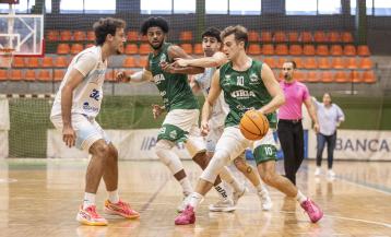 Imagen del partido Basket Xiria-Bosco de la jornada anterior