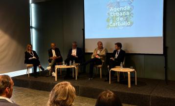 Mesa redonda Axenda Urbana de Carballo en el III Foro Urbano de España