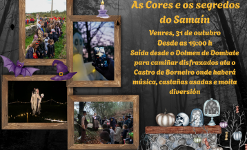 Cartel de 'Dombate Máxico: As cores e os segredos do Samaín’