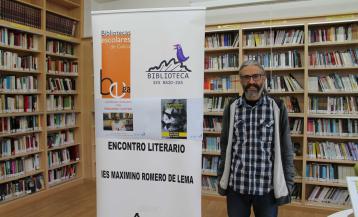 Fernando Castro Paredes en el instituto de Baio