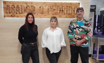 Las responsables del Asador O Pedrido