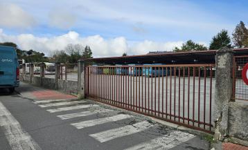 Vista de la estación de autobuses de la capital carballesa